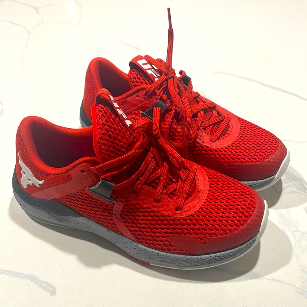 Under Armour Proiect Rock BSR 2
"Radiant Red/Steel/White" Unisex
Training Shoe